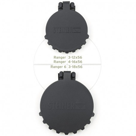 Parforce Flip cover STEINER Ranger 3-12x56, 4-16x56 und Ranger 6 3-18x56 Lagerräumung