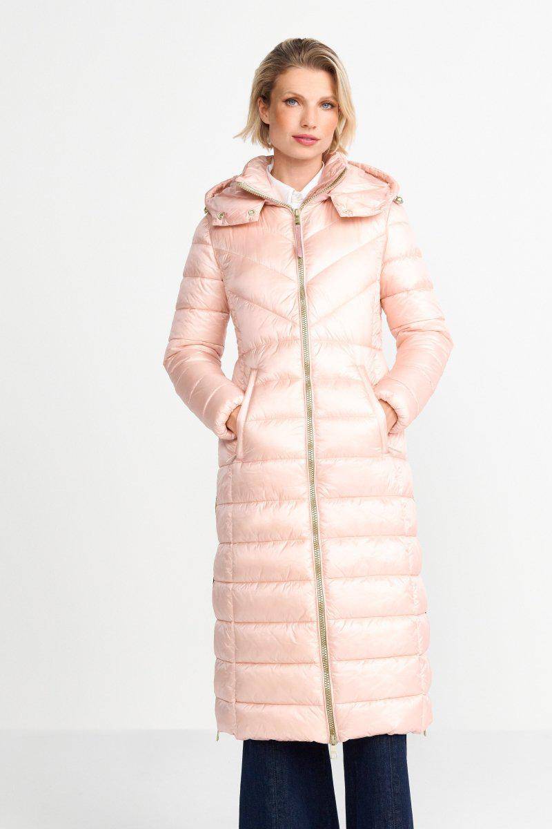 Eich & Royal Glänzender Steppmantel Große Rabatte