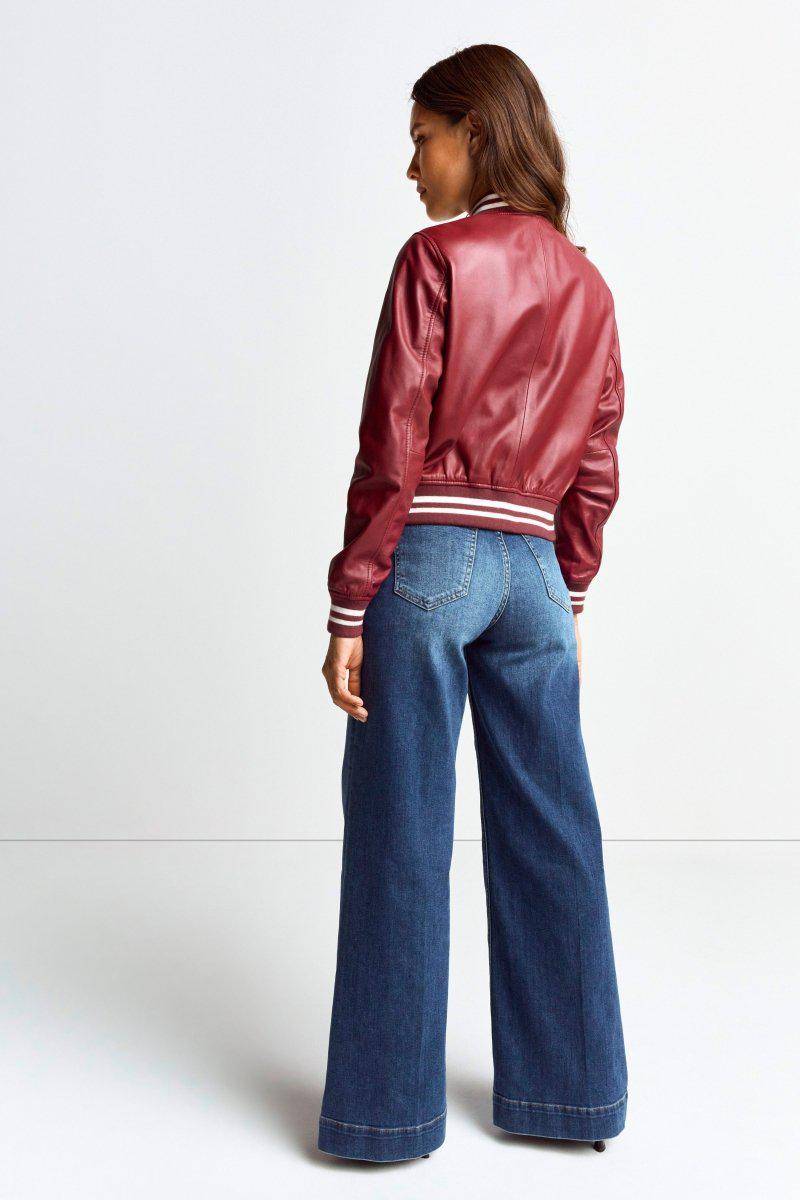 Eich & Royal Bomberjacke aus Leder Zeitbegrenzte Promotion
