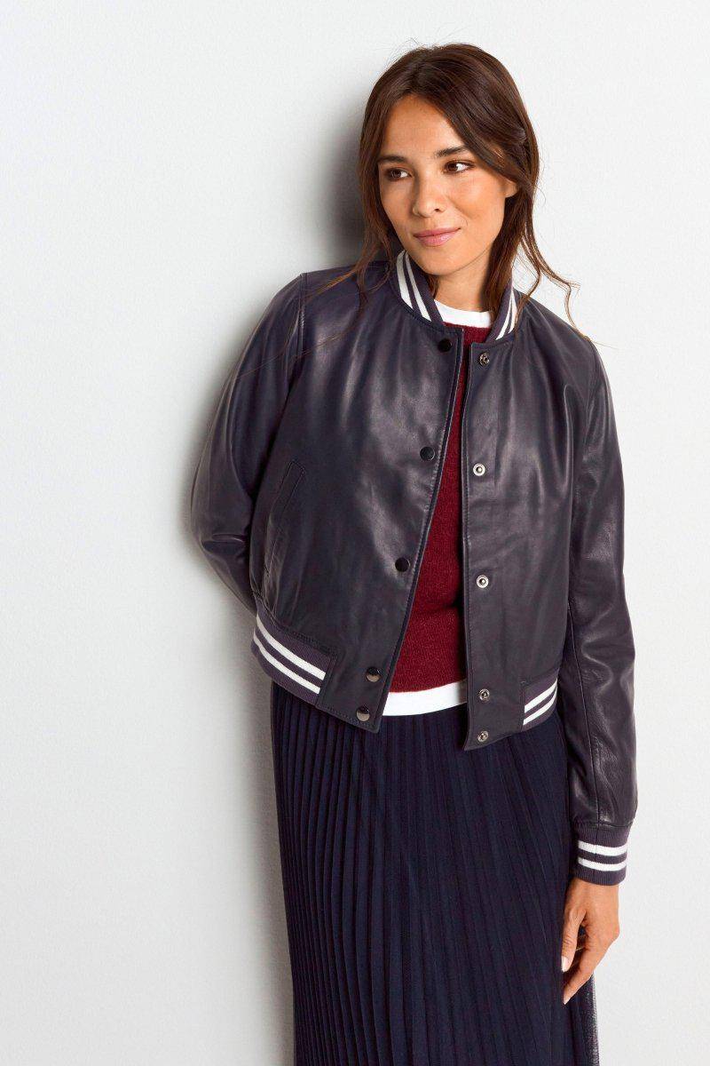 Eich & Royal Bomberjacke aus Leder Zeitbegrenzte Promotion