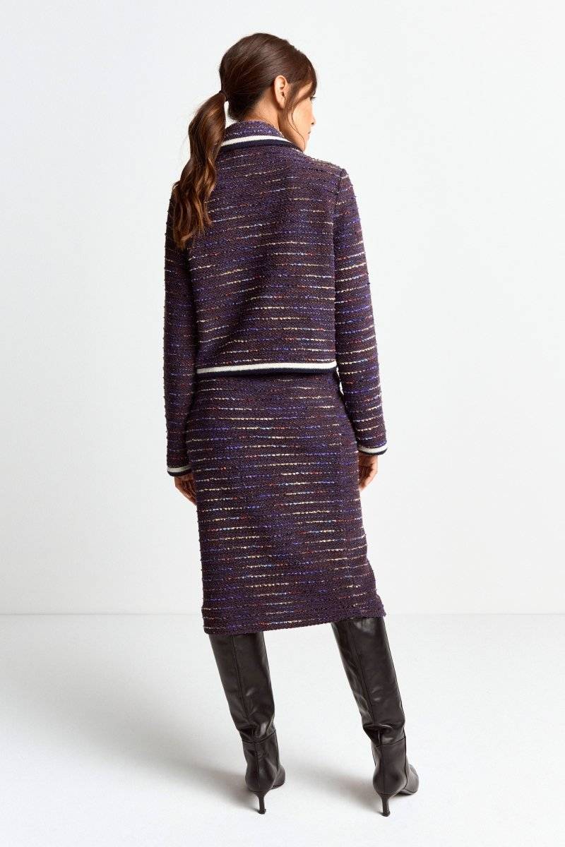 Eich & Royal Bouclé-Jacke mit Bubikragen Bis zu 50% Rabatt
