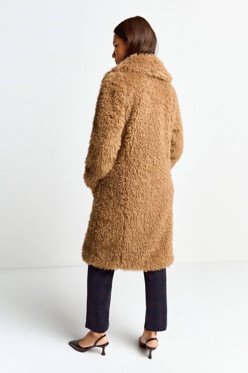 Eich & Royal Oversized-Mantel aus Kustfell Kostenloser Versand international