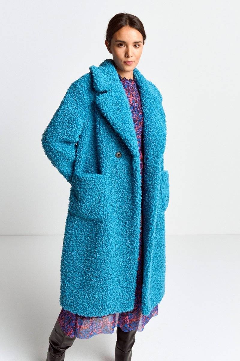 Eich & Royal Oversized-Mantel aus Teddyfell Fabrikladen