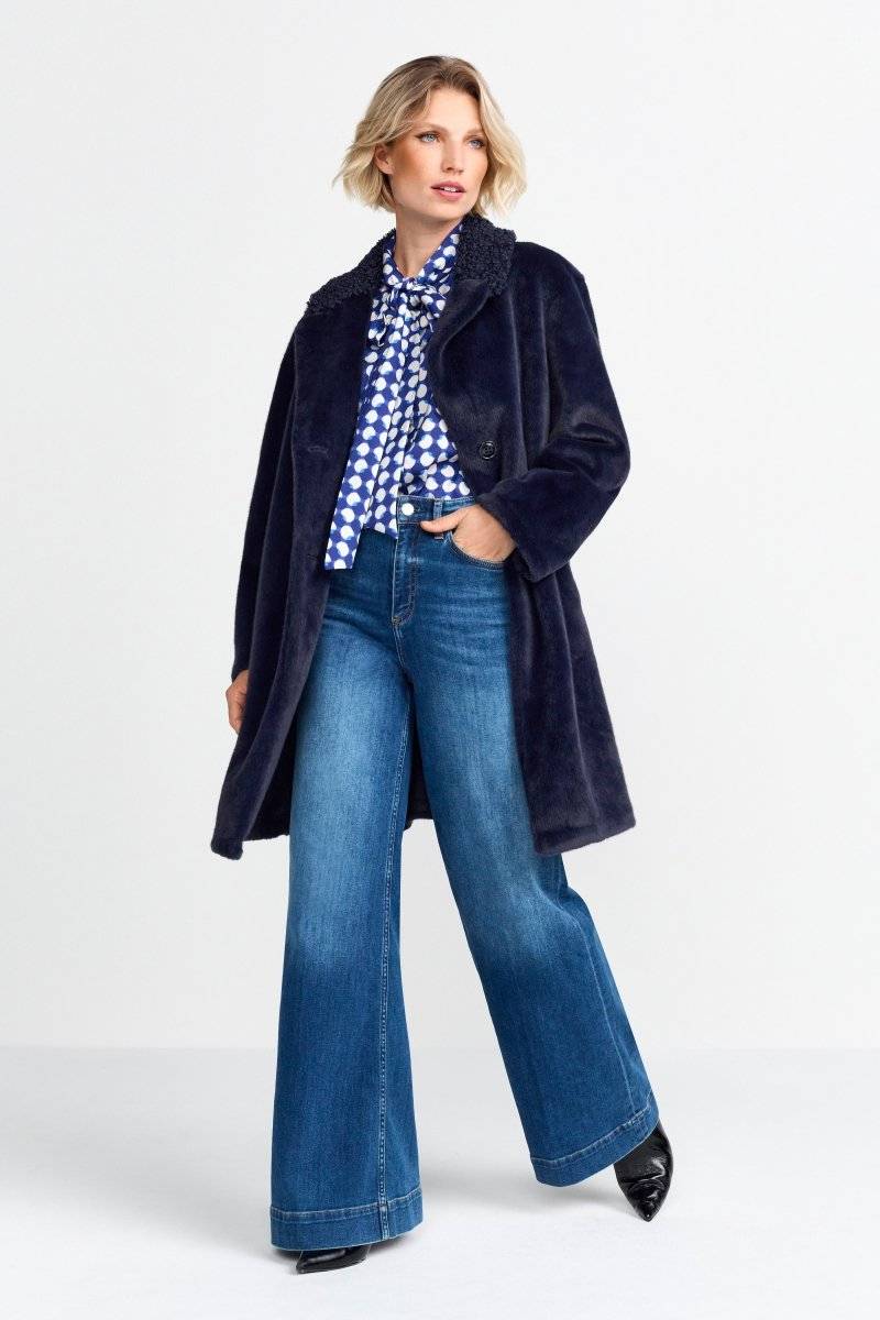Eich & Royal Mantel aus weichem Fake Fur Begrenzt auf 3 Tage