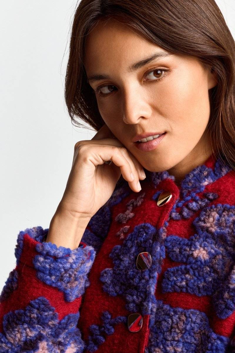 Eich & Royal Jacke mit floralem Muster Speichern exportieren