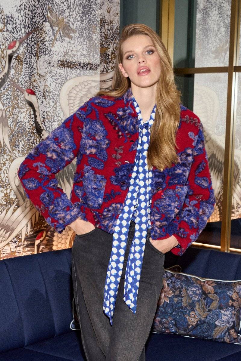 Eich & Royal Jacke mit floralem Muster Speichern exportieren