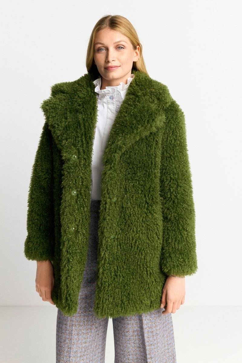 Eich & Royal Fake Fur Mantel 2025