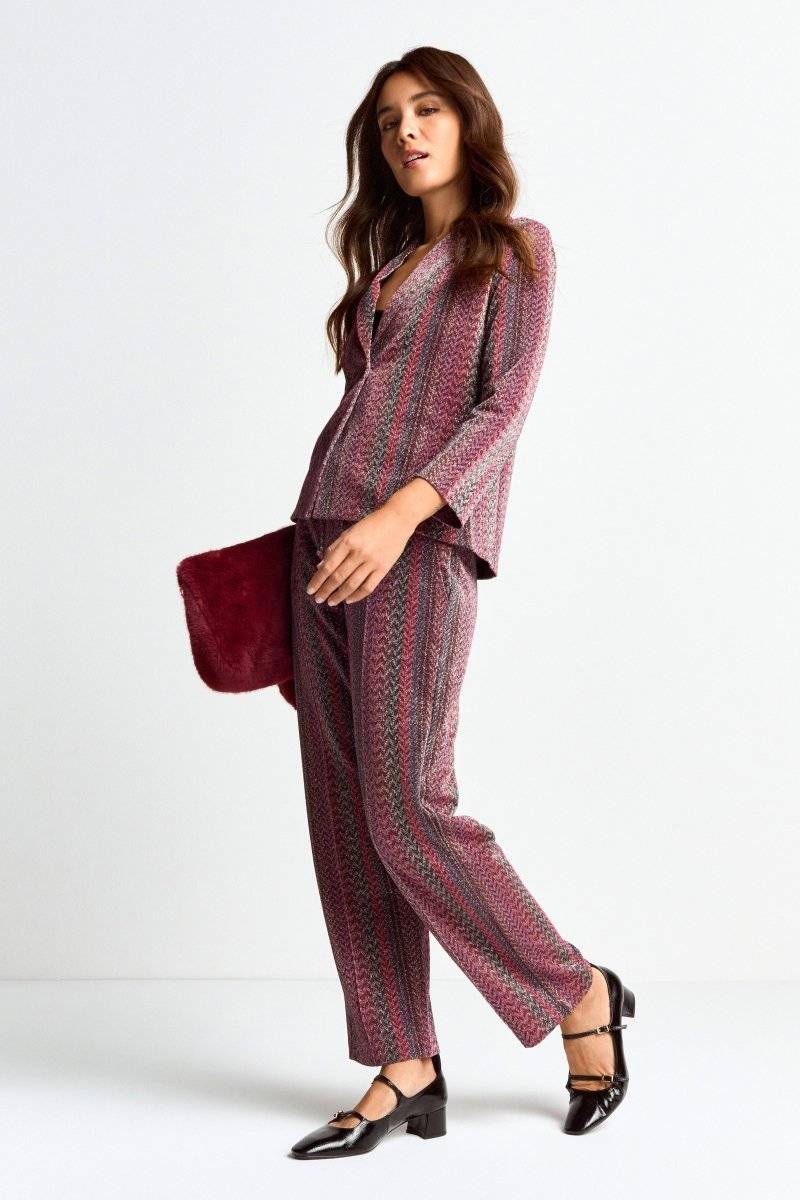 Eich & Royal Hose mit Glitzereffekt Fabrik Onlineshop