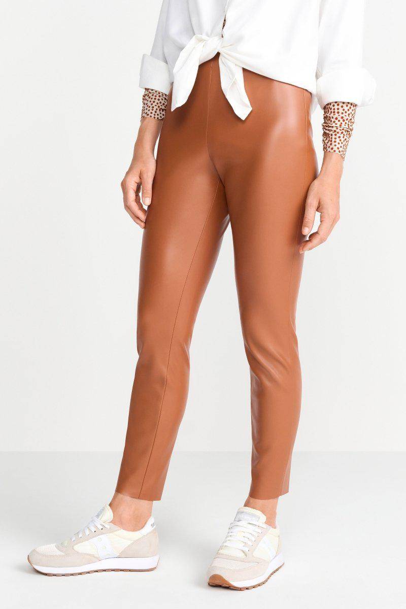 Eich & Royal Knöchellange Kunstleder-Leggings Jubiläumsangebot