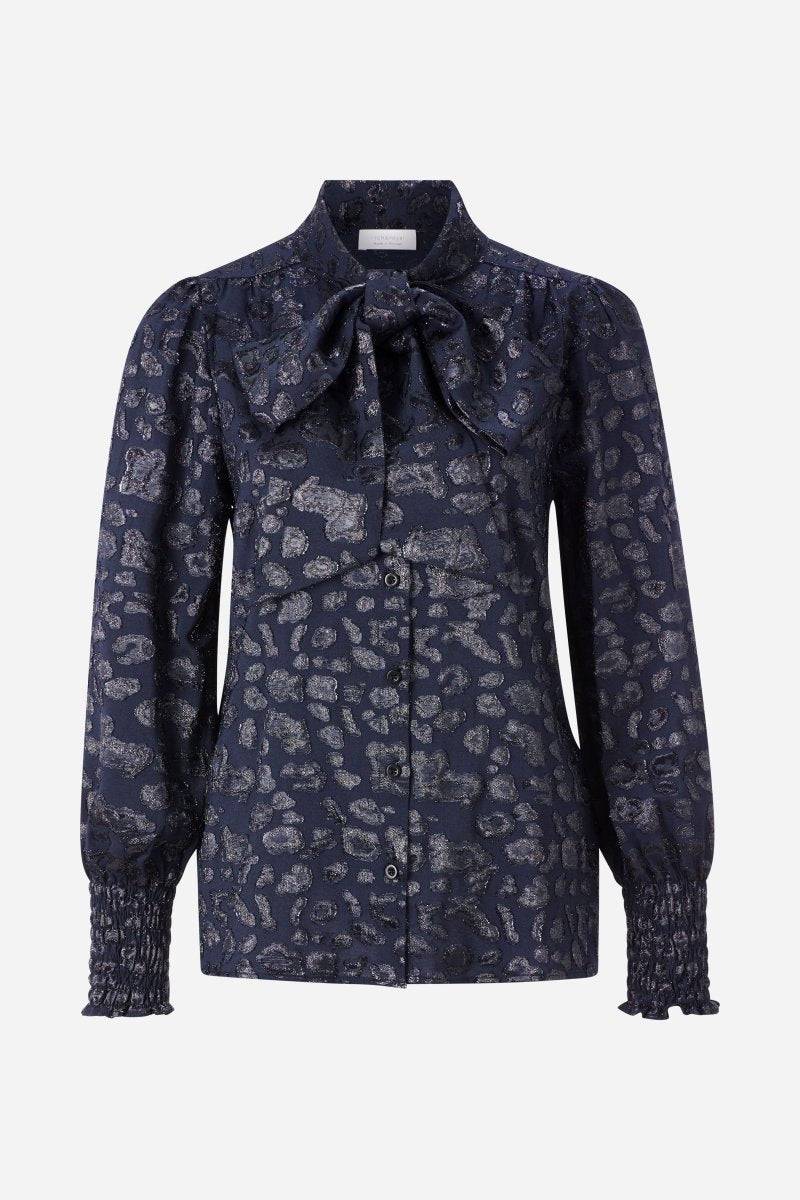 Eich & Royal Bluse mit Schleifenkragen Im Verkauf