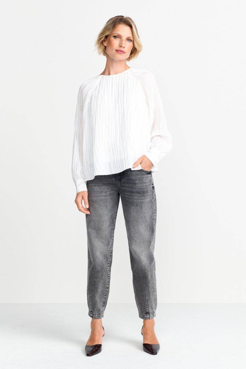 Eich & Royal Ausgestellte Plissee-Bluse 50% Rabatt für begrenzte Zeit
