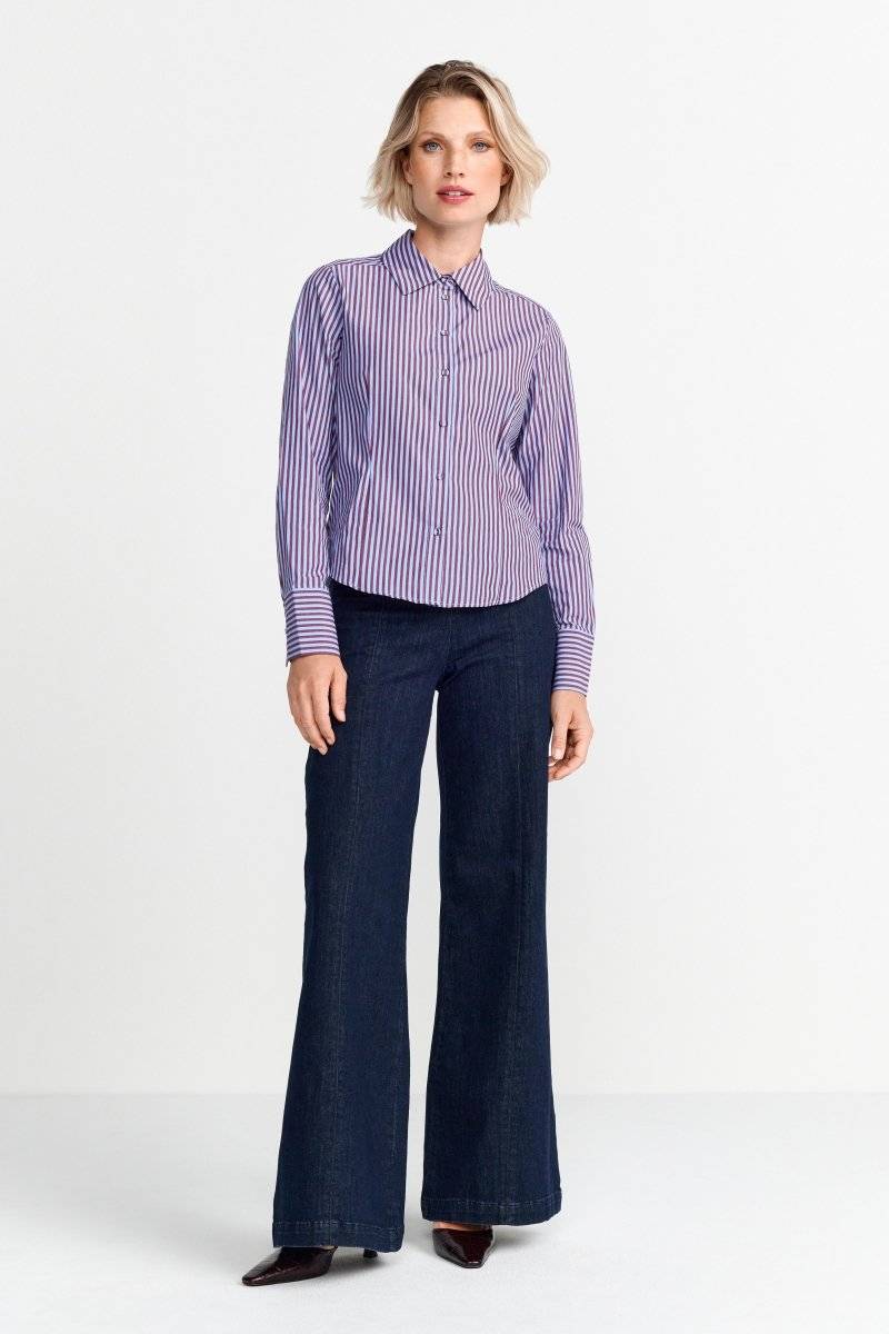 Eich & Royal Gestreifte Hemdbluse Rabatte dieses Monats