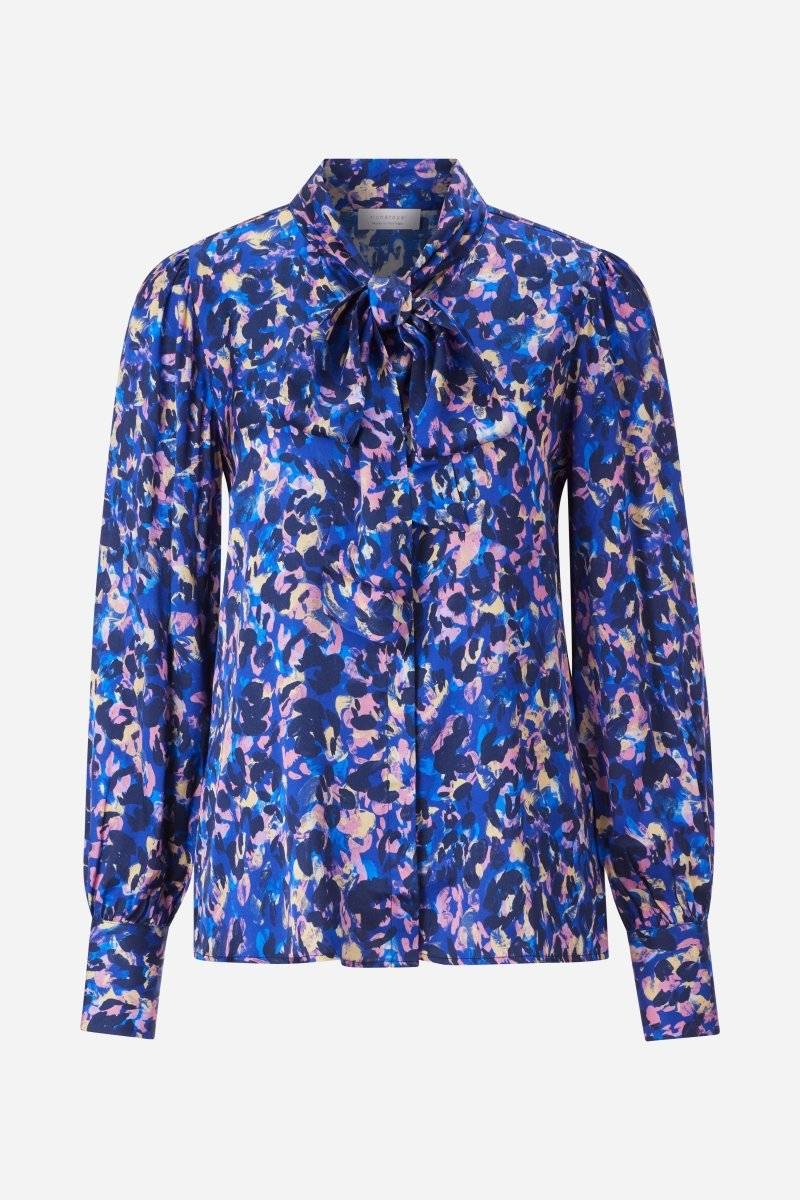 Eich & Royal Schluppenbluse mit Leo-Print Online