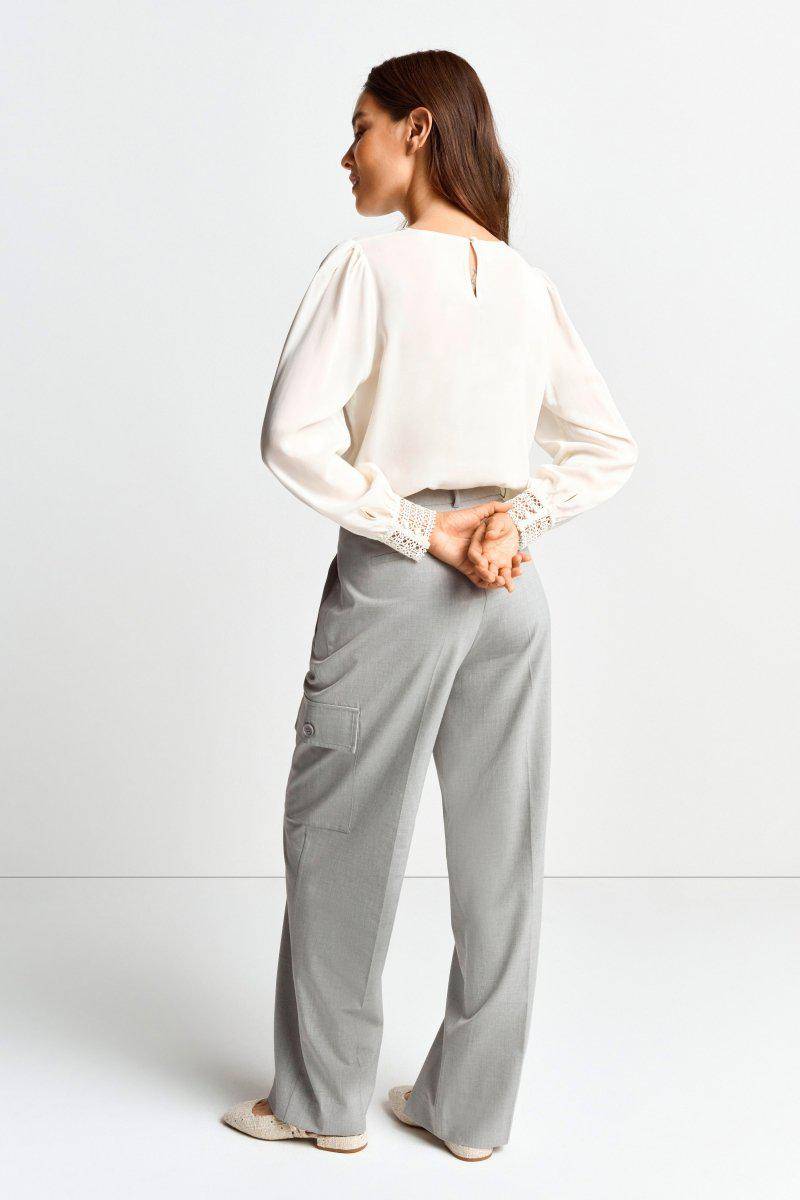 Eich & Royal Bluse mit Manschetten aus Spitze Meist gekauft