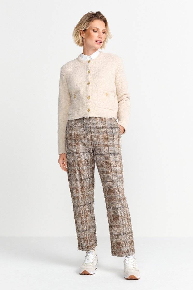 Eich & Royal Cardigan mit goldfarbenen Knöpfen Blitzangebot