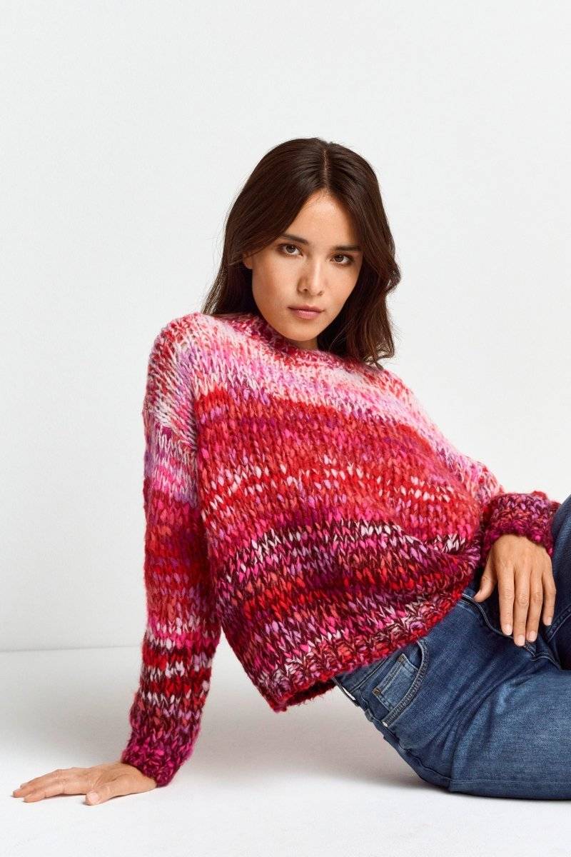 Eich & Royal Pullover mit Colour-Blocking-Muster VIP-Rabatte