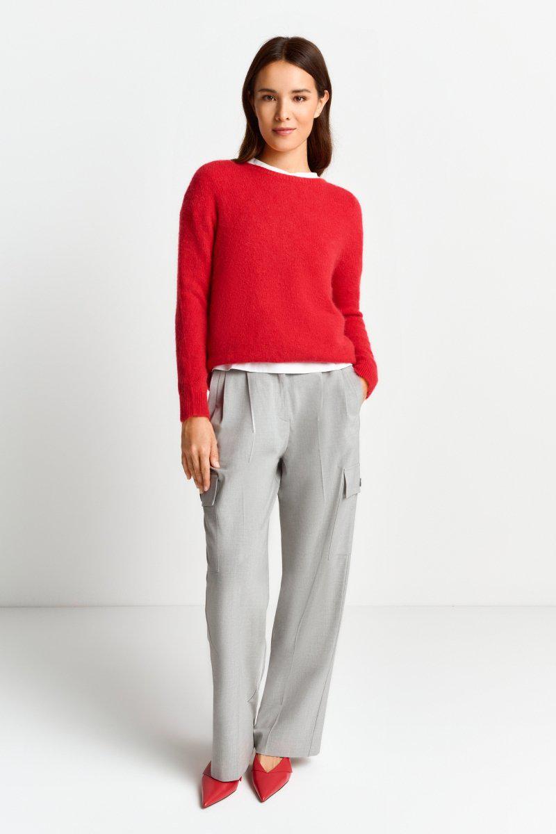 Eich & Royal Strickpullover aus weichem Materialmix Clearance-Verkauf