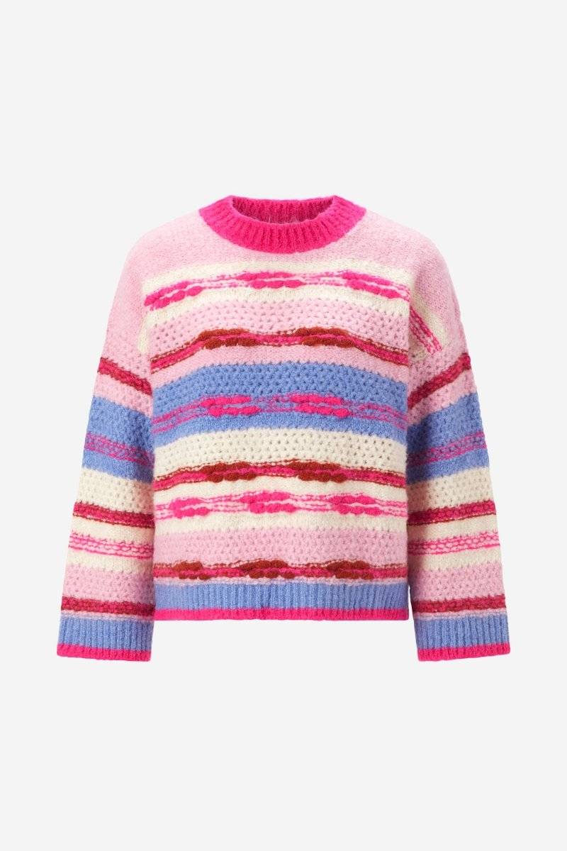 Eich & Royal Pullover in Colour-Blocking-Optik Auslauf
