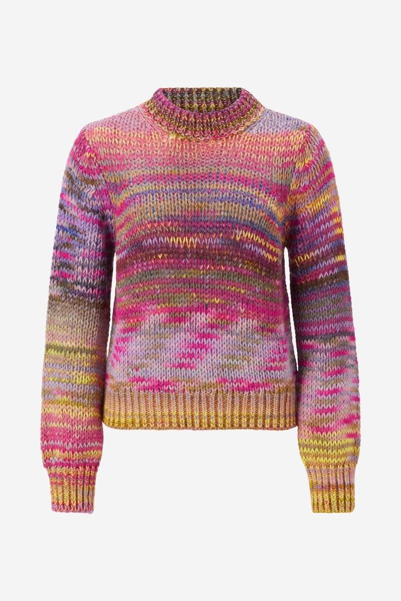 Eich & Royal Pullover aus buntem Melange-Strick Verkauf