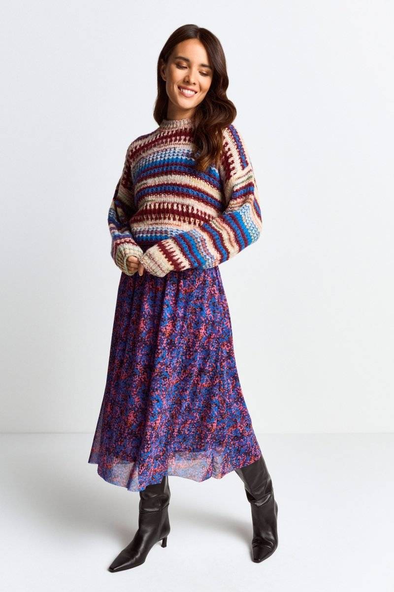Eich & Royal Pullover mit bunten Streifen Meist gekauft