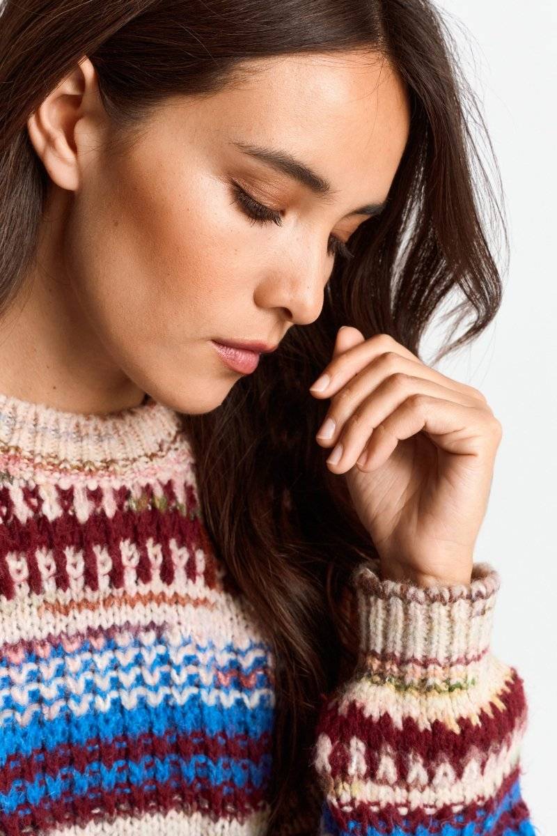 Eich & Royal Pullover mit bunten Streifen Meist gekauft