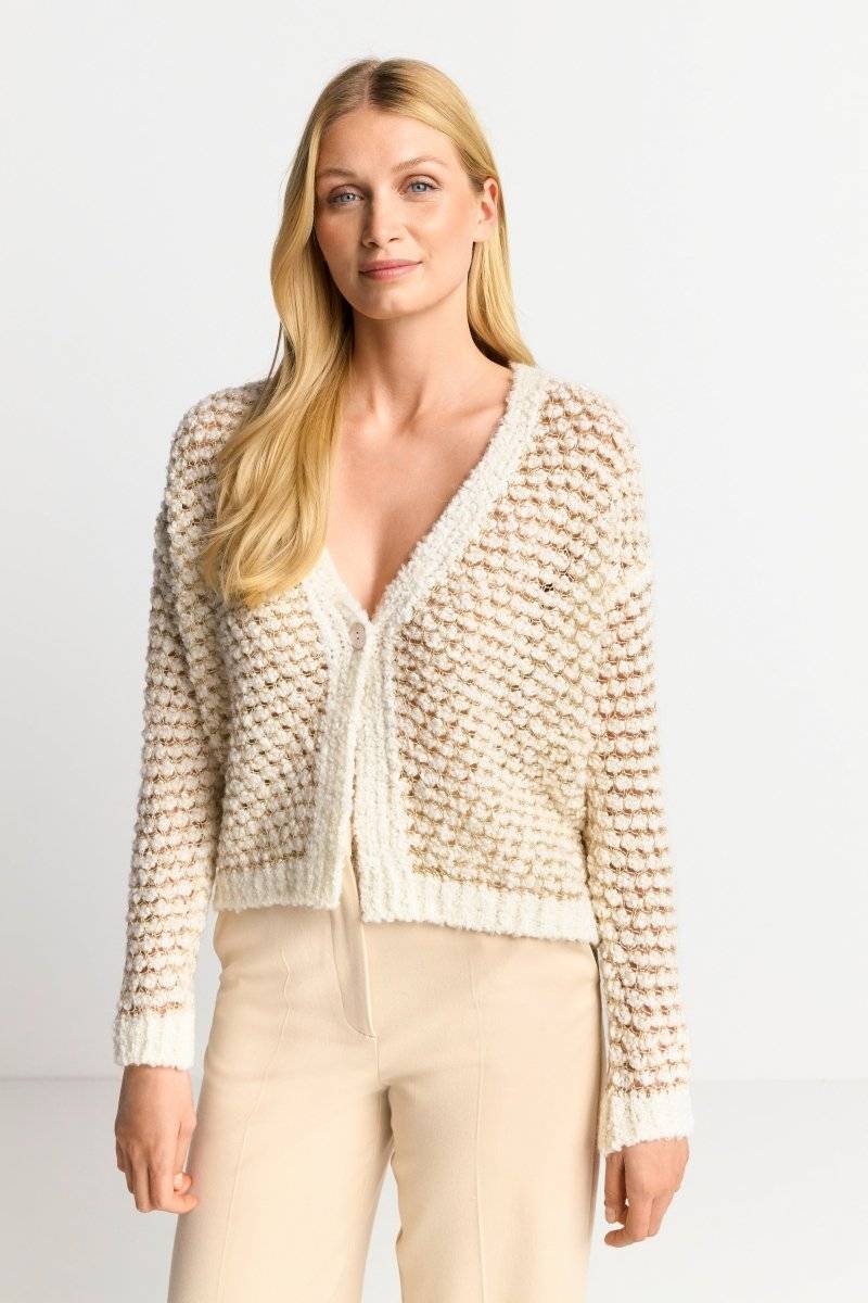 Eich & Royal Cardigan mit Perlmuttknopf Großer Ausverkauf