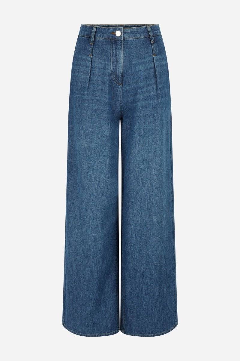 Eich & Royal Wide Leg Denim mit hoher Taille Preisnachlass