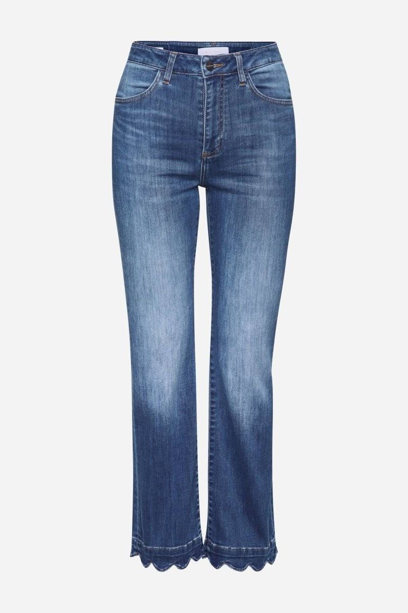 Eich & Royal Denim mit wellenförmigem Saum Zeitlich begrenztes Angebot