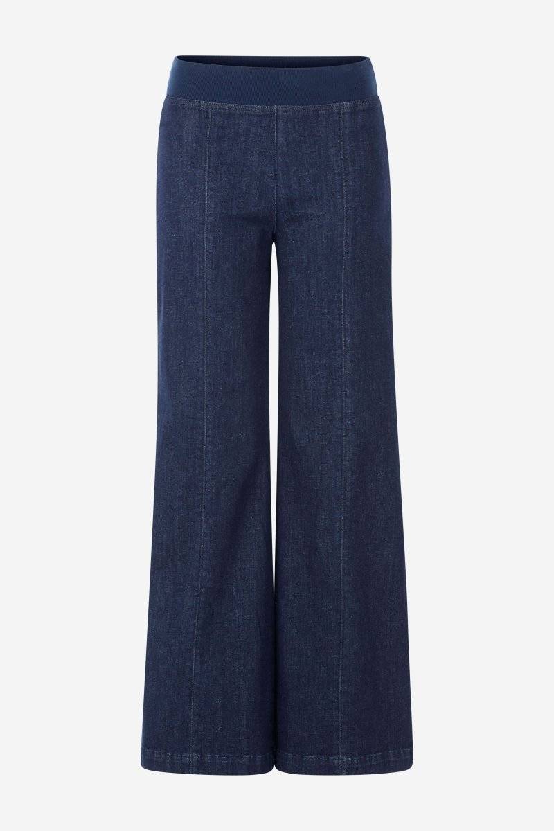 Eich & Royal Wide Leg Denim mit elastischem Bund Saisonale Angebote
