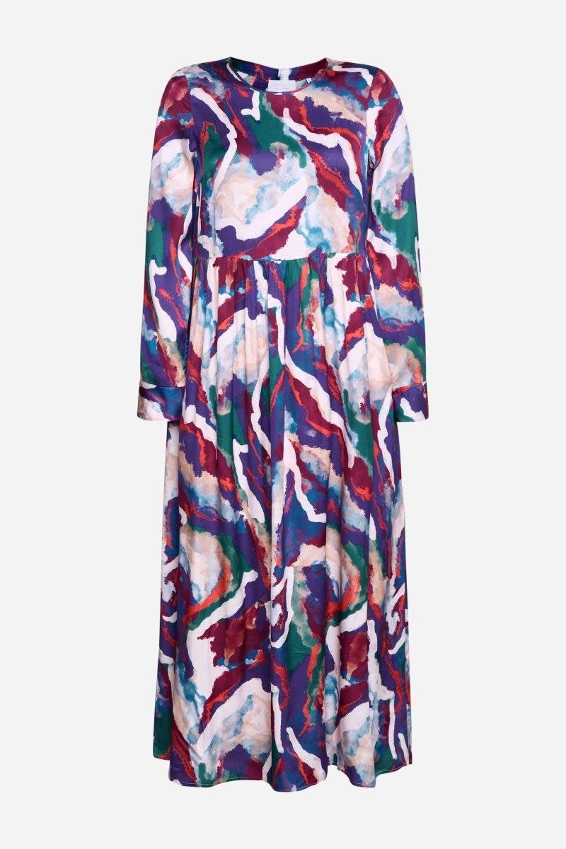 Eich & Royal Midikleid mit abstraktem Print Nur für heute