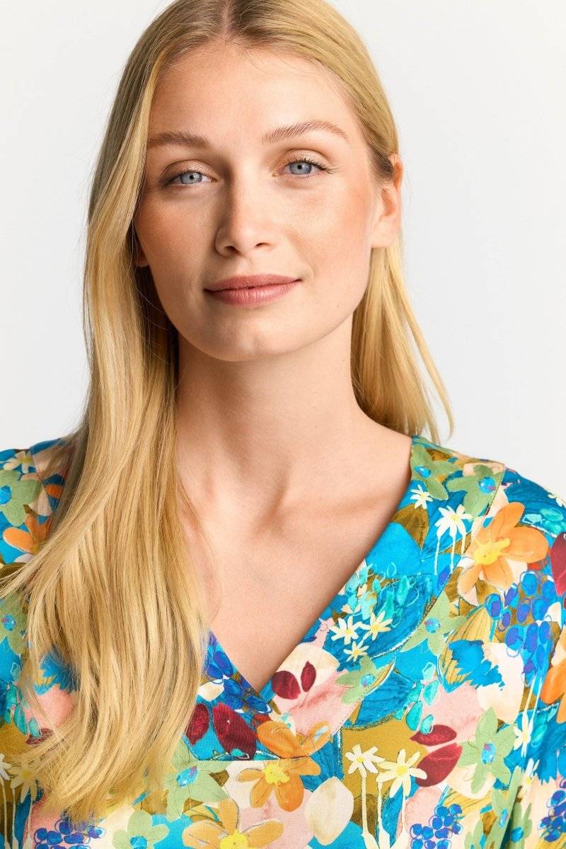 Eich & Royal Minikleid mit Blumenprint 50% Rabatt mit kostenlosem Versand