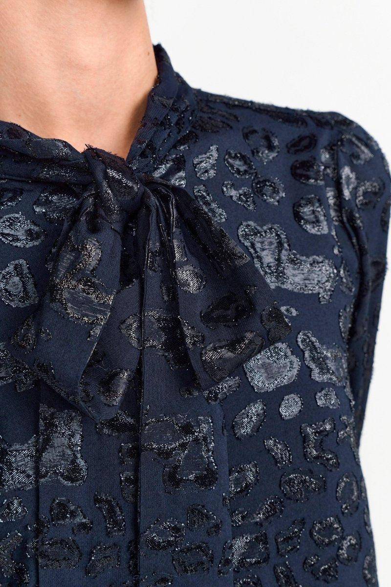 Eich & Royal Minikleid mit Schleifenkragen 2025