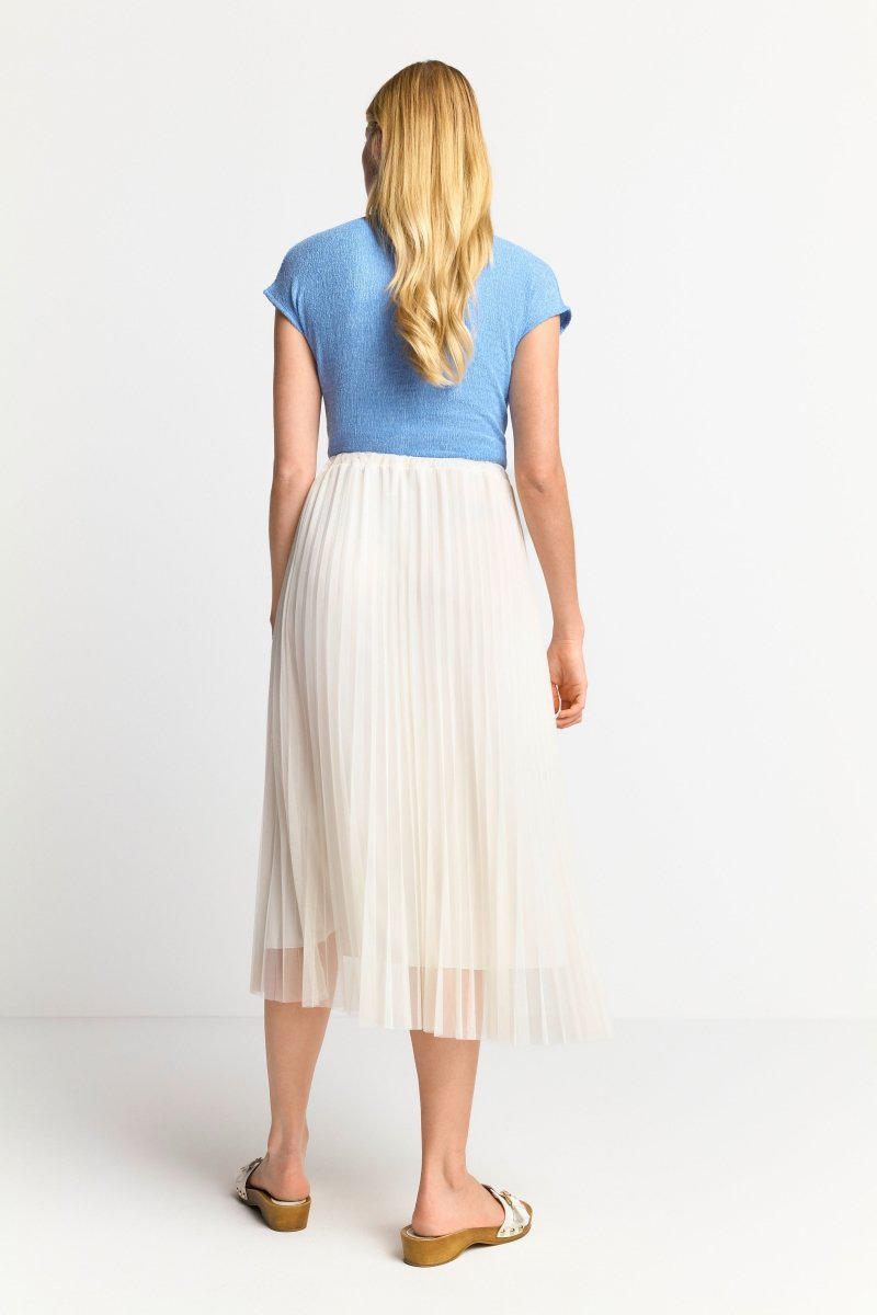 Eich & Royal Plisseerock mit elastischem Bund Online Shopping