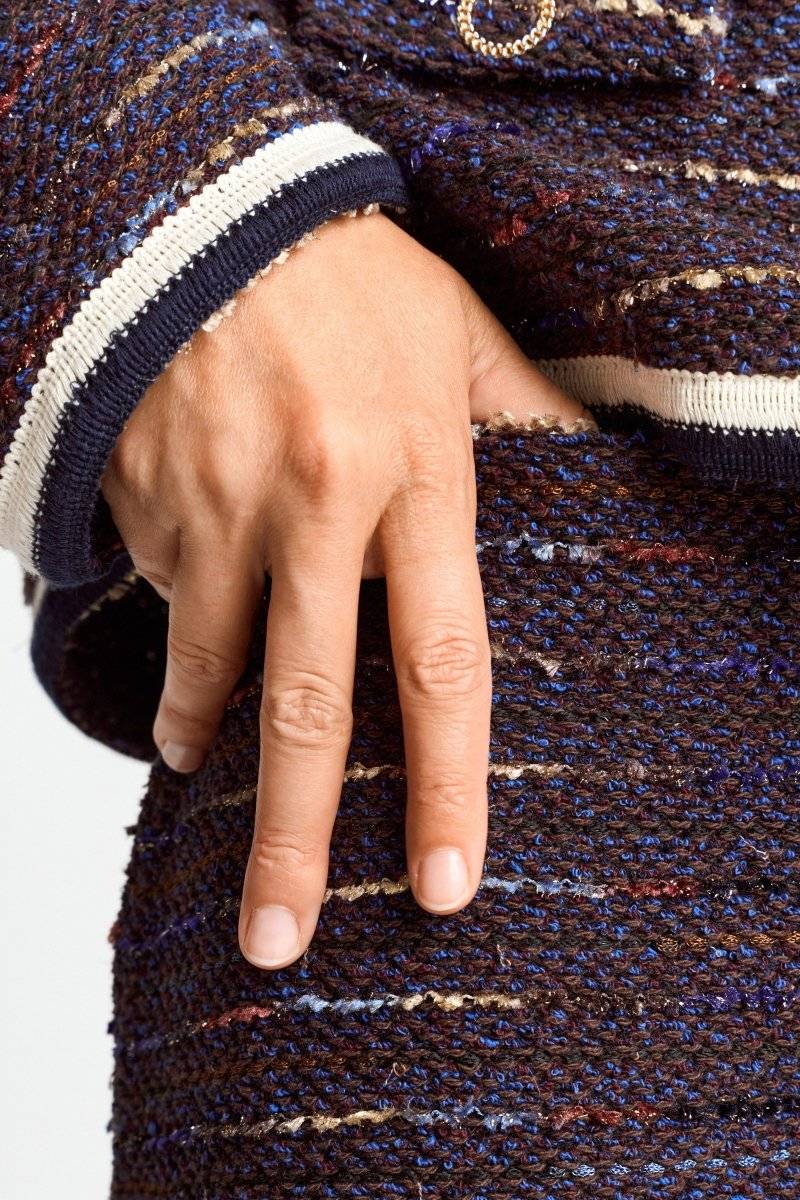 Eich & Royal Bouclé-Rock in Midilänge Top Angebot