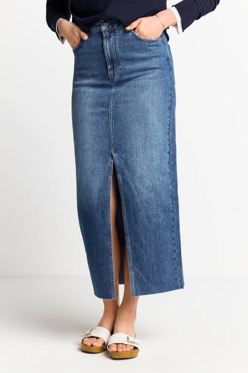 Eich & Royal Denim-Rock in figurnahem Schnitt Zeitlich begrenztes Angebot