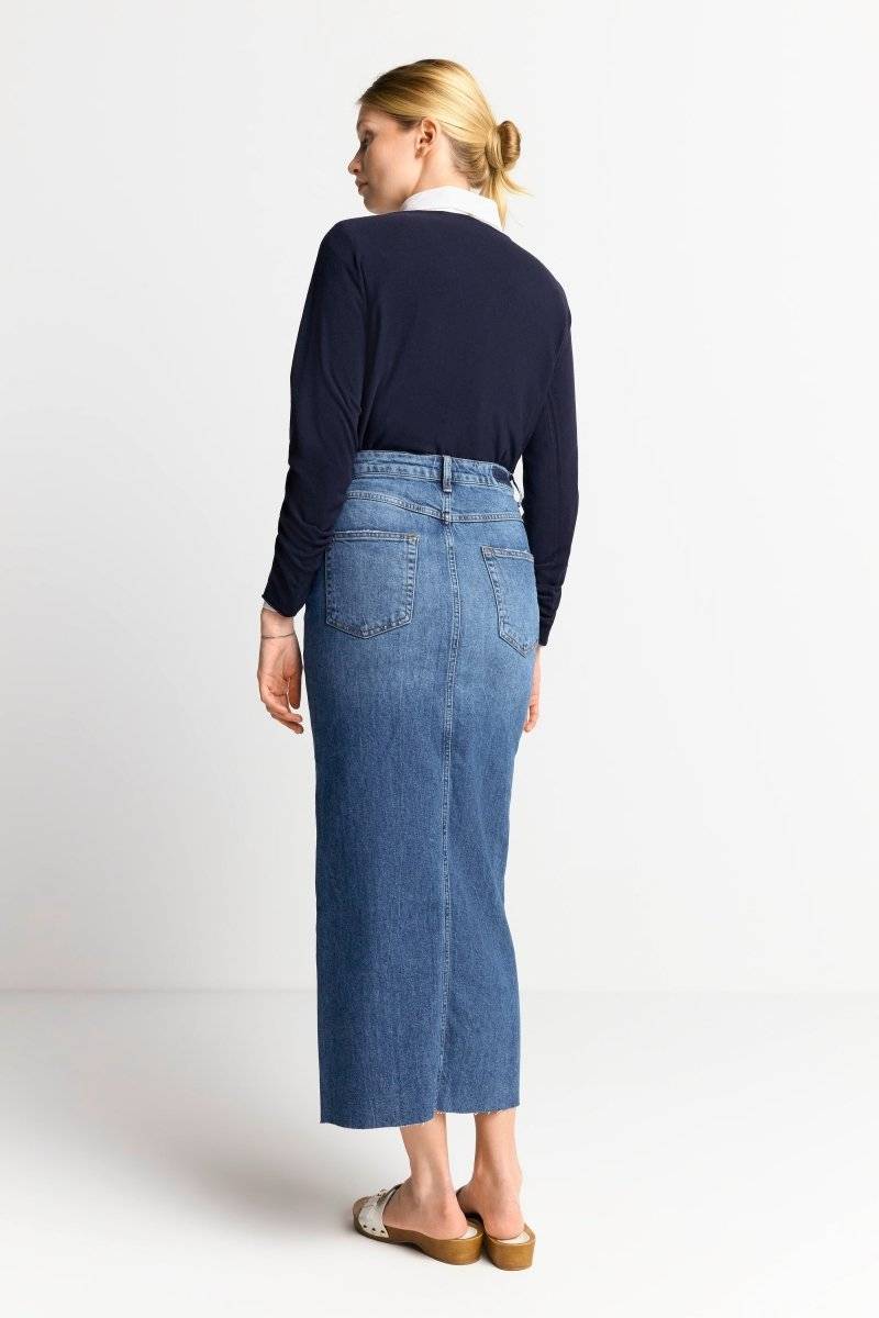 Eich & Royal Denim-Rock in figurnahem Schnitt Zeitlich begrenztes Angebot