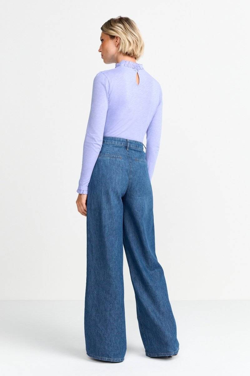 Eich & Royal Longsleeve mit Frill-Kragen Wochenangebot