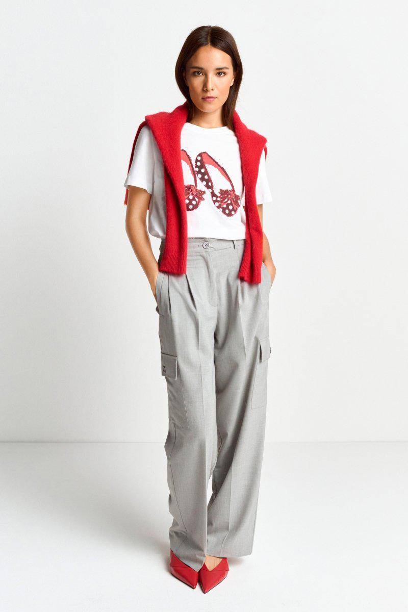Eich & Royal T-Shirt mit Strassdetails 2025