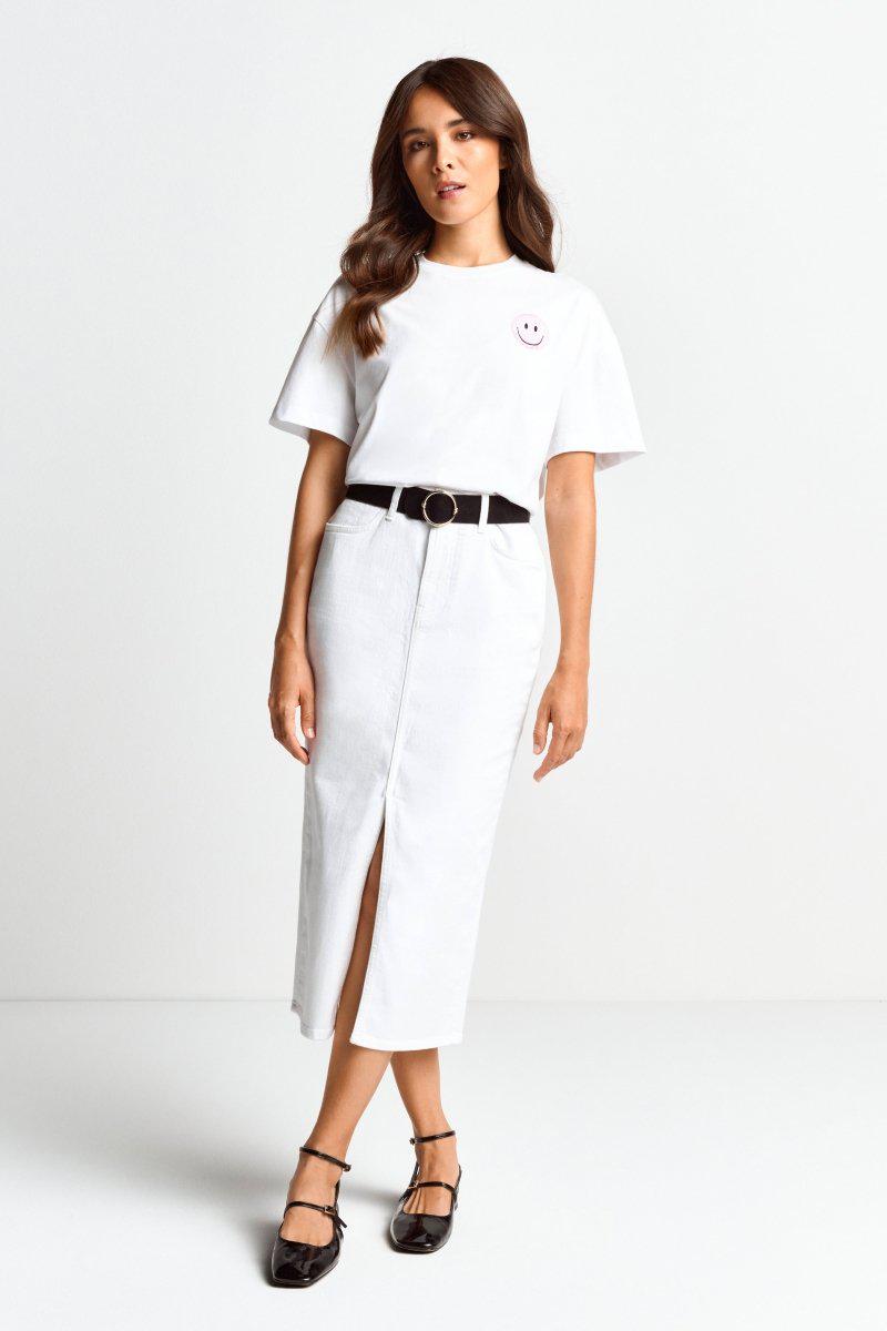 Eich & Royal Statement-Shirt mit Crew-Neck Verkauf