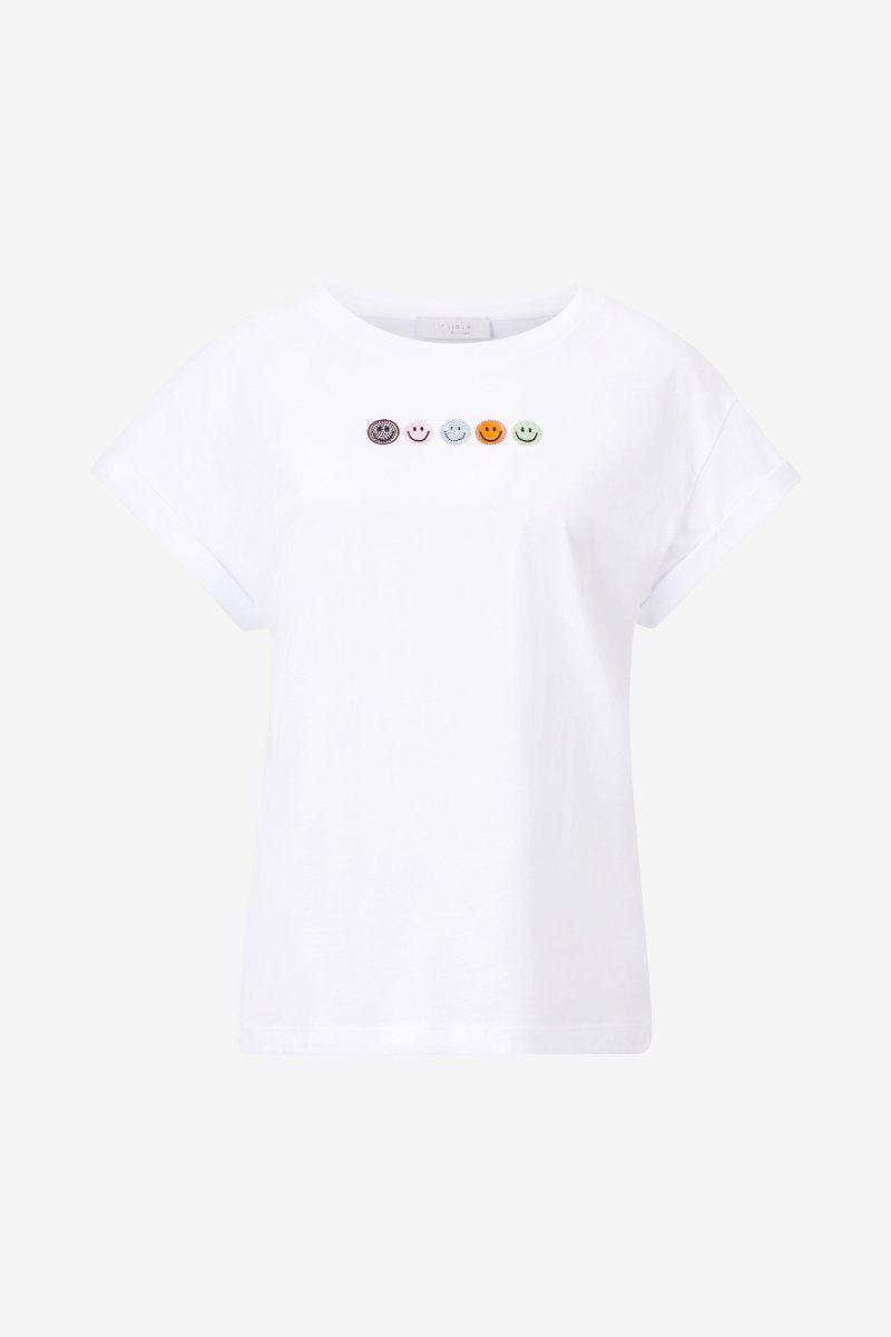 Eich & Royal T-Shirt mit Strass-Applikationen Limitierter Zeitrabatt