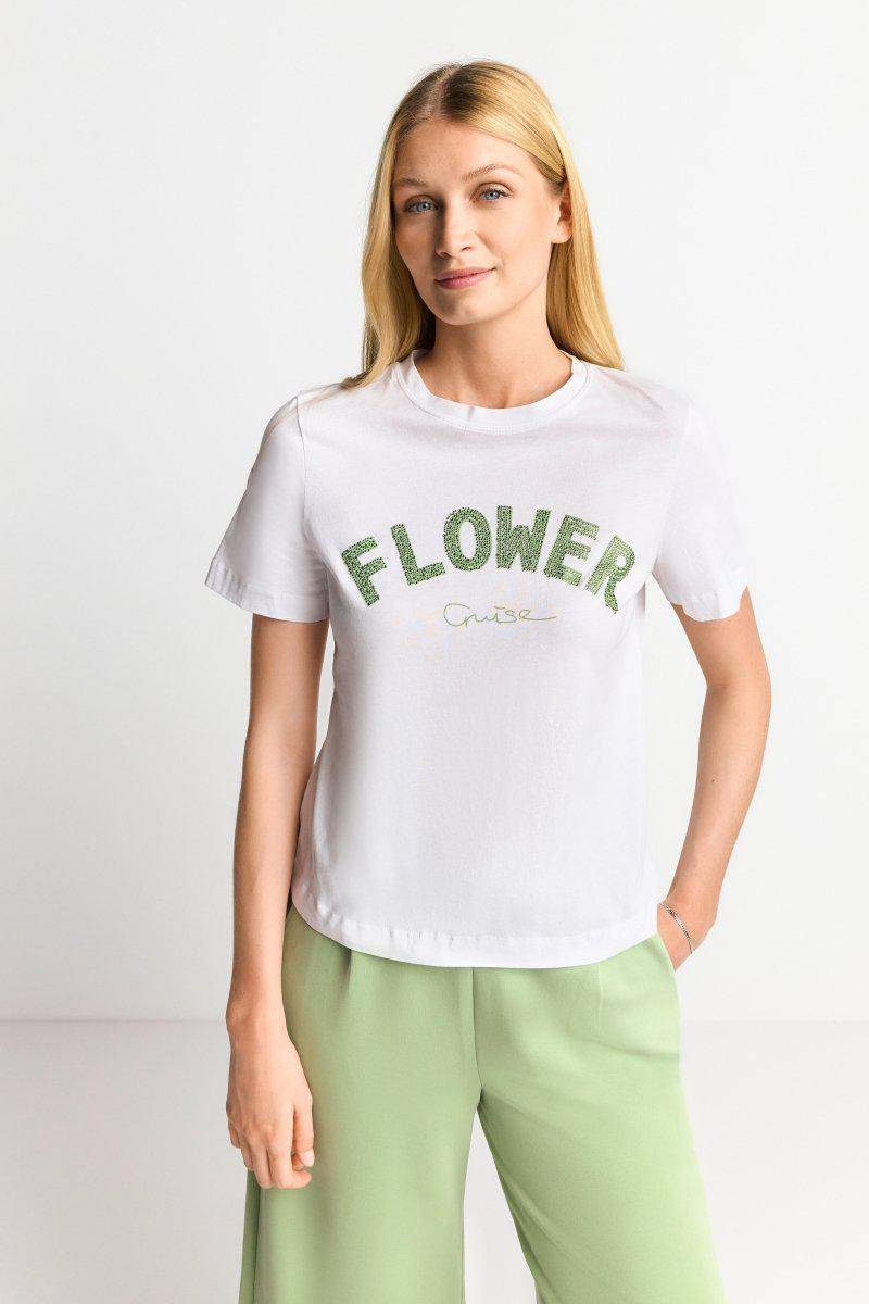 Eich & Royal T-Shirt mit Strassverzierung Fabrikpreis