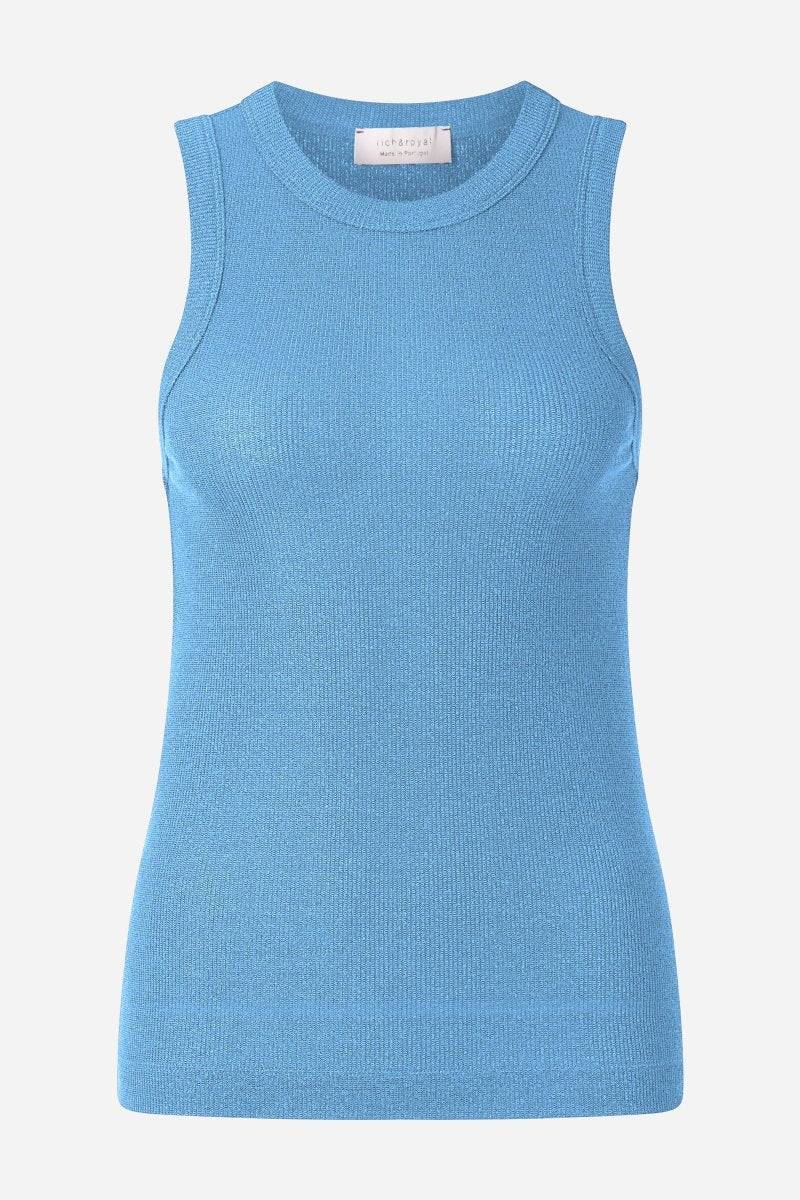 Eich & Royal Hellblaues Rib-Tanktop Begrenztes Angebot