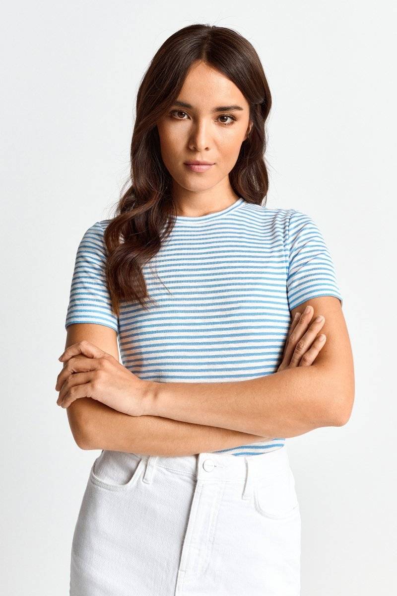 Eich & Royal T-Shirt mit Metallfäden Exklusive Angebote
