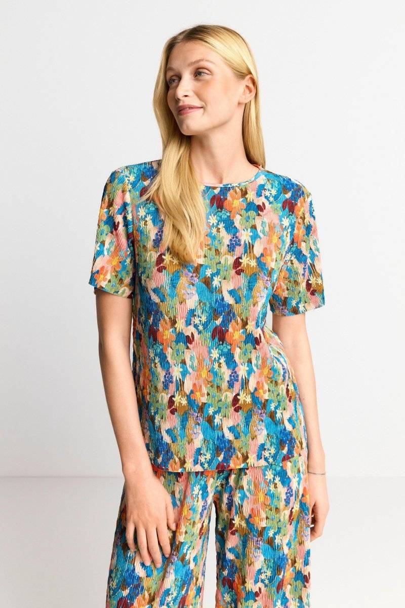 Eich & Royal T-Shirt in Crinkle-Optik Letzte 3 Tage
