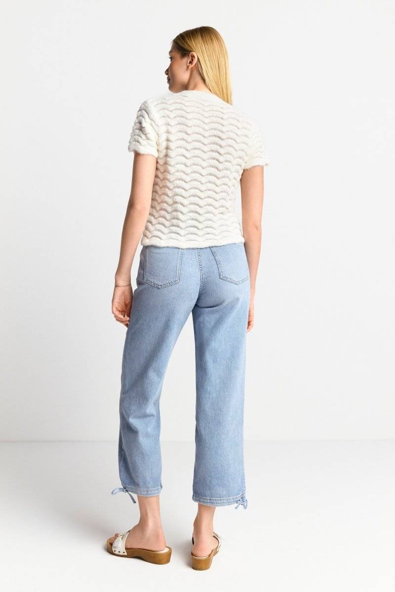 Eich & Royal Strick-Shirt mit Paillettendetails Letzter Tag