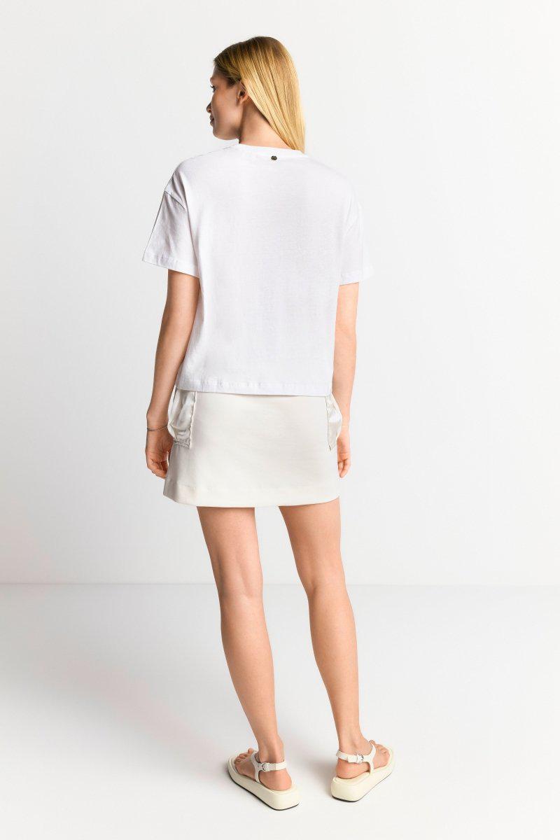 Eich & Royal Statement-Shirt mit Crew-Neck Bis zu 55% Rabatt