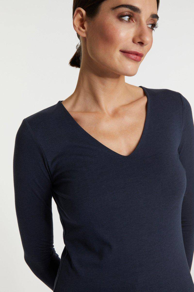 Eich & Royal Longsleeve mit V-Neck Hotsell