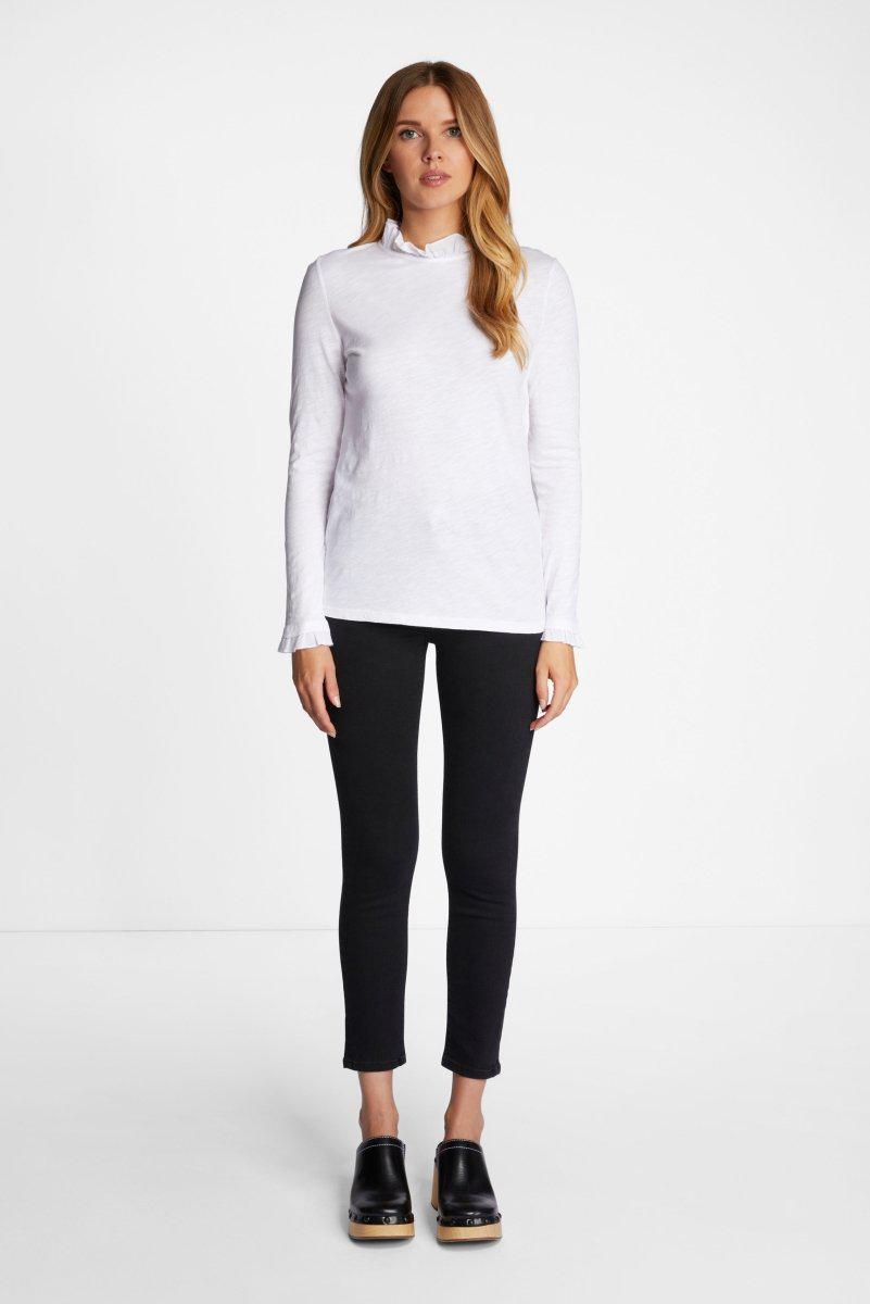 Eich & Royal Longsleeve mit Frill-Kragen im Angebot