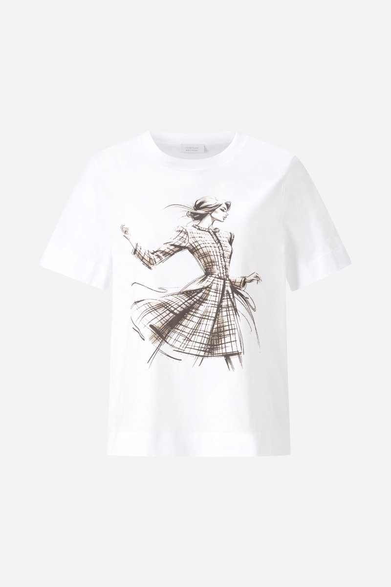Eich & Royal T-Shirt mit Fashion-Print Schlussverkauf
