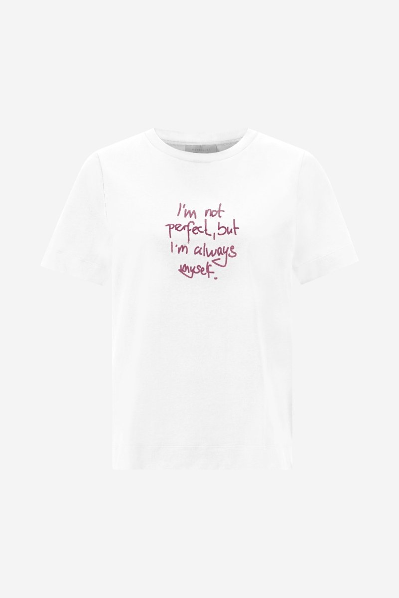 Eich & Royal Weißes Statement-T-Shirt Günstiger Verkauf